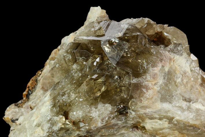 Smoky Citrine Crystal Cluster - Lwena, Congo #128422